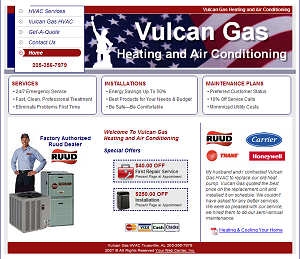 Vulcan Gas Heating and Air Conditioning